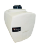 Picture of Rectangular Rounded Bottom Tank, White  1.5 sg - 30 US Gallons / 114 Liters