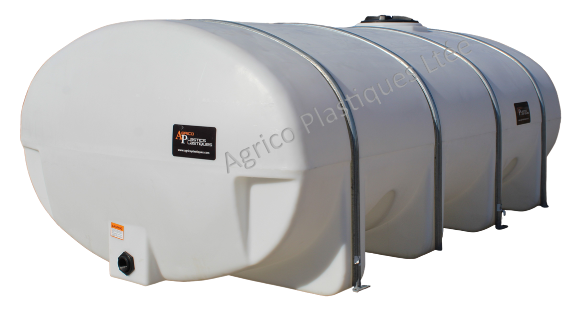 Agrico Plastics | Plastic tank | Horizontal 2000 gallons | Water and ...