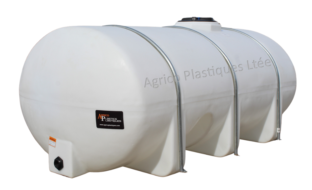 Réservoir Horizontal Plastique 1300  Gallons