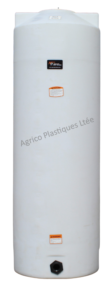Réservoir Vertical Plastique 250 Gallons