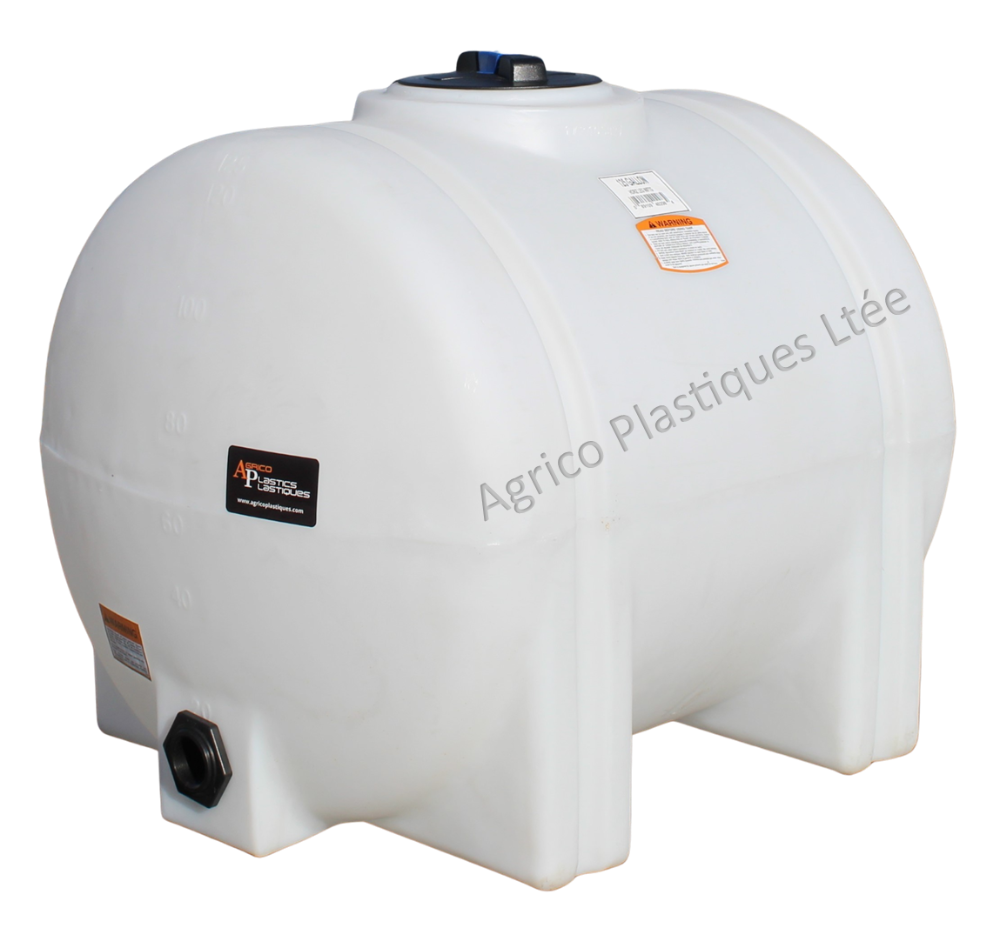 Reservoir Horizontal Plastique 200 Gallons