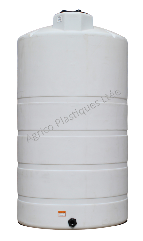 Réservoir Vertical Plastique 1500 Gallons