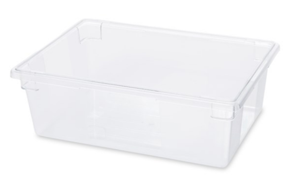 Bac Plastique Transparent 26 x 18 x 15