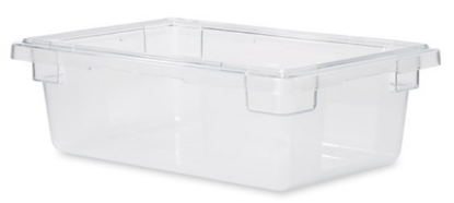 Bac en Polycarbonate Transparent 18 x 12 x 6