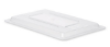 Couvercle Plastique Transparent pour Bac Alimentaire
