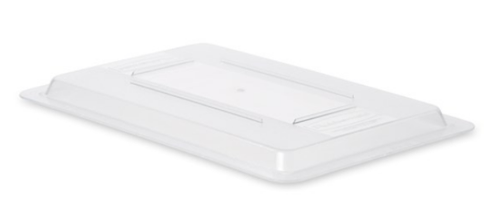 Couvercle Plastique Transparent pour Bac Alimentaire