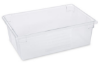 Food Grade Clear Plastic Tote 26 x 18 x 9