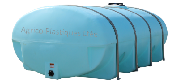 Réservoir Horizontal pour Transport d'Eau 2000 Gallons