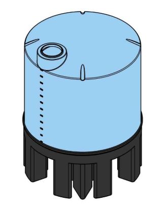 Réservoir Conique Plastique 10000 Litres