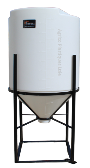 Réservoir conique de 400 litres