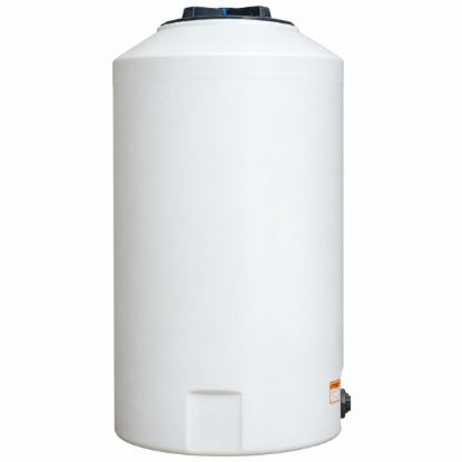 Picture of Vertical Closed Top Tank, White 1.5 sg - 210 US Gallons / 795 Liters
