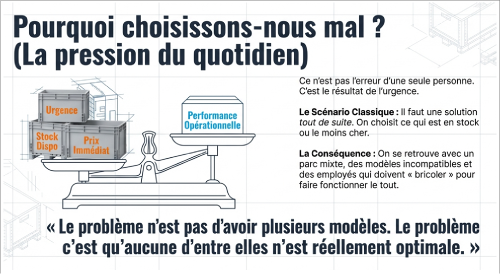 Pourquoi choisissons-nous mal les caisses-palettes